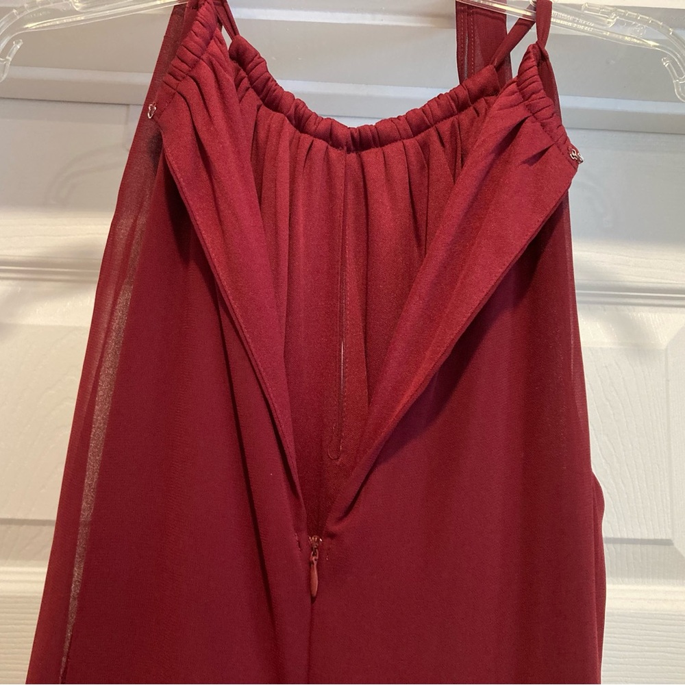 Babyonline | Halter Neck Key Hole Maxi Dress - Picture 6 of 11